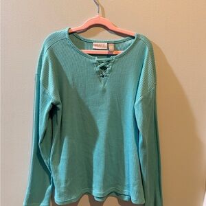 The Children's Place Teal Long Sleeve Tee